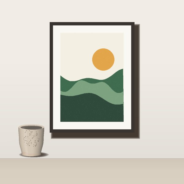Pentland hills – A3 giclée print
