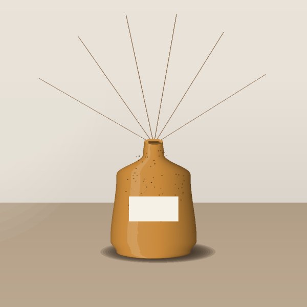 Amber reed diffuser